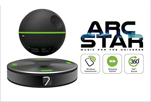 Arc Star wireless connectivity charging station with 360-degree sound.