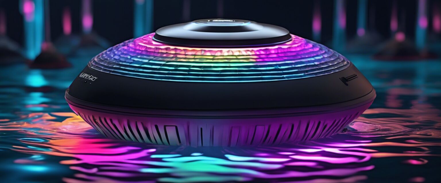 SoundBot floating speaker